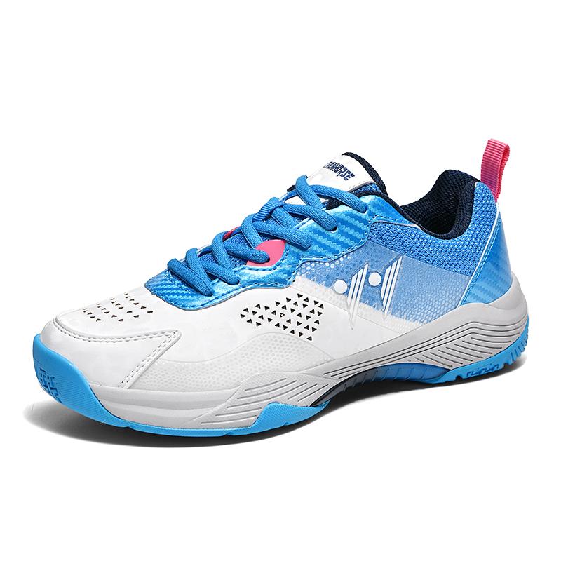 Unisex Durable Sport Sneakers Stable Badminton Table Tennis Handball Training Shoes for Men Women Volleyball Athletic Footwear