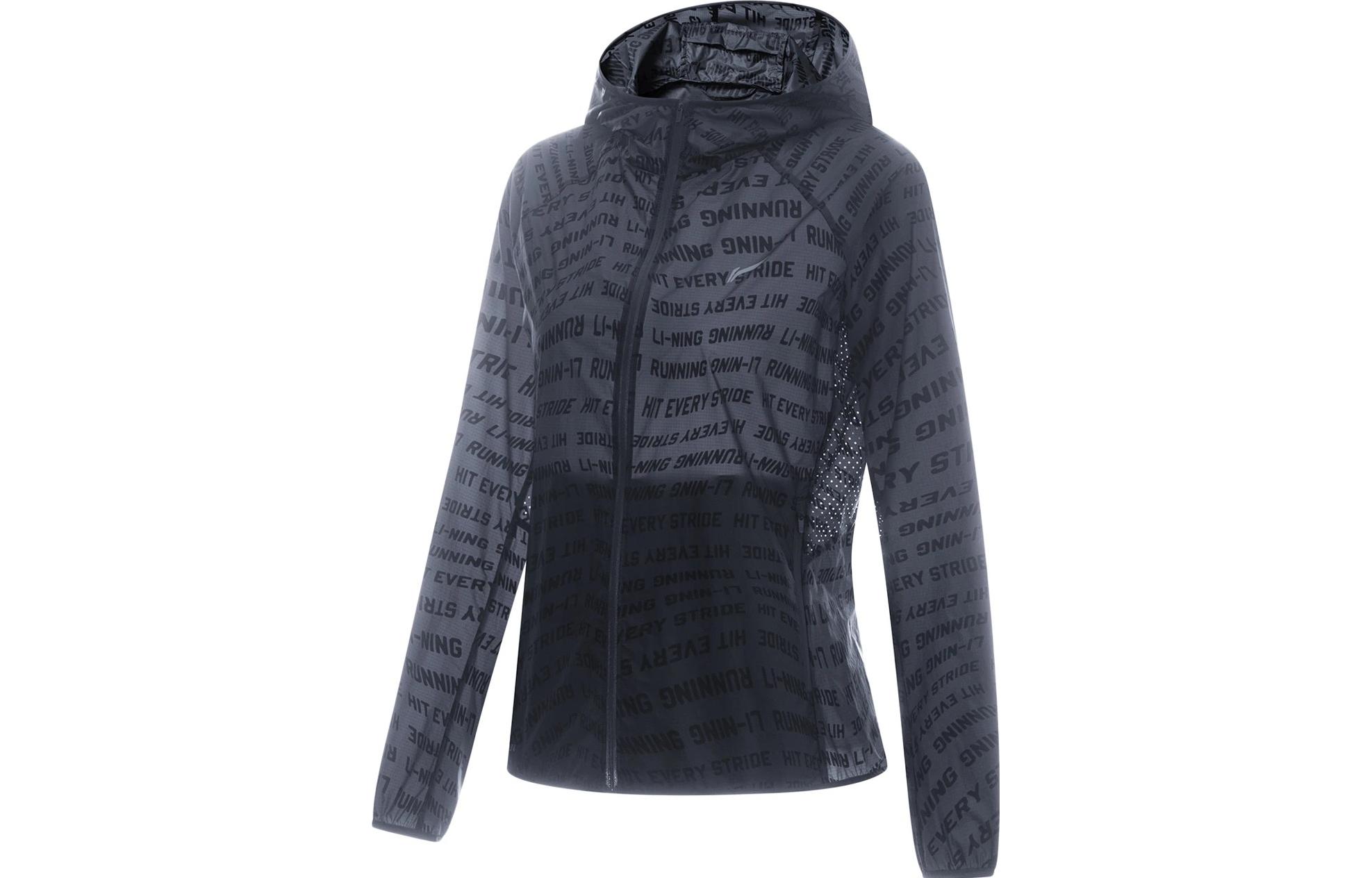 Li Ning Trench Coat Women s Ebony Black AFDT186-1 M