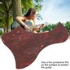 Guitar Pickguard Self Adhesive Sticker Red Tortoise Shell Duck Shape Guard  Accessories
