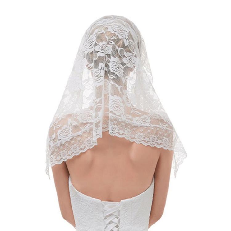 Luxurious Lace Wedding Veils Designed For Bridal Attire In Versatile 90cm Length And Elegant Style