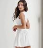 Pumei 2024 Summer Women's Pure Desire White A-line Hot Girl Sling Dress