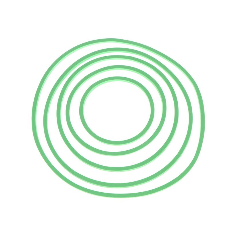 5 Piezas Anillos para Acuario Anillos Alimentadores para Peces Corral para Plantas Flotantes Soporte Flotante de Eva para Plantas Acuáticas Anillos para Plantas Círculo Alimentador para Peces