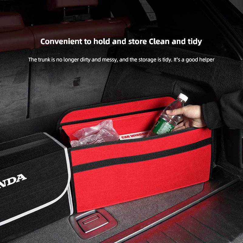 Car Trunk Storage Box Folding Tools Case For Honda Civic Accord Crosstour Spirior Odyssey Avancier UR-V Sienna Elysion CR-Z