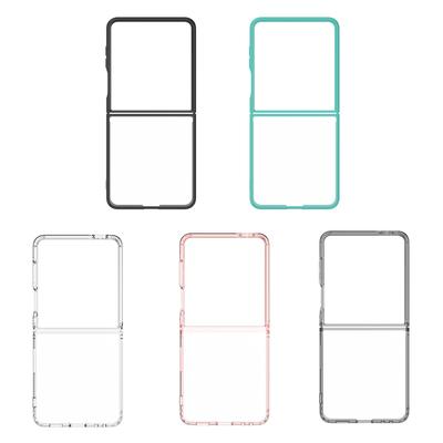 For Samsung Z FIip7 Scratch Resistant Transparent Case 2-in-1 Phone Case FIip 6 Anti Drop Protective Case
