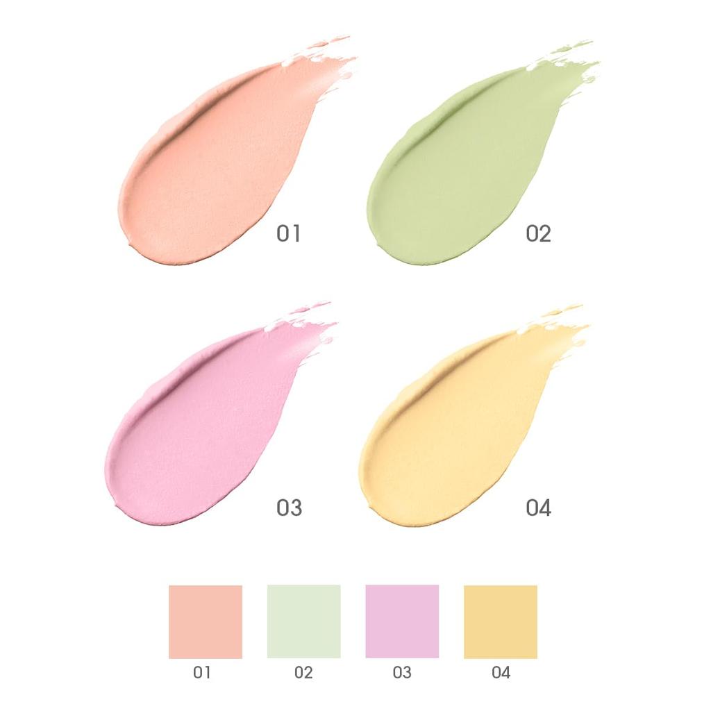 MiMC Mineral Eraser Balm Colors Makeup Base 03 Purple Refill 6.5g