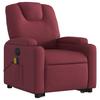Vidaxl Lift-Up Massage Chair, Electric, Reclining, Red