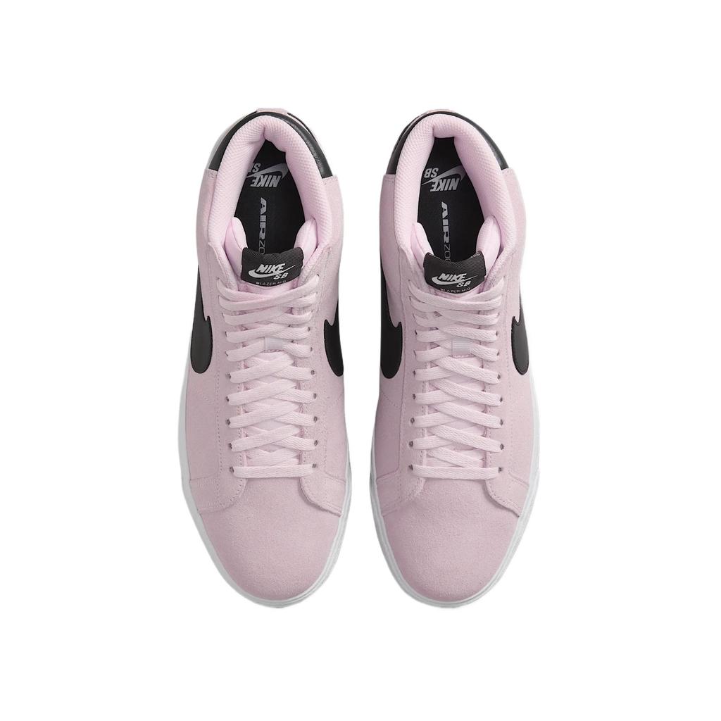 Nike Sb Zoom Blazer Mid Espuma Rosa Blanco Goma Amarillo Antracita Zapatillas de Skate FD0731-601