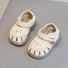 New Style Baby Walking Shoes - Sandals with Soft Soles and Rounded Toe Caps - Suitable for Girls and Infants.