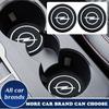 1/2pc Car Heat-resisting Coaster Silica Gel Water Cup Slot Dirt Pad For Astra C G H Insignia J K Zafira B Corsa Vectra C Corsa C