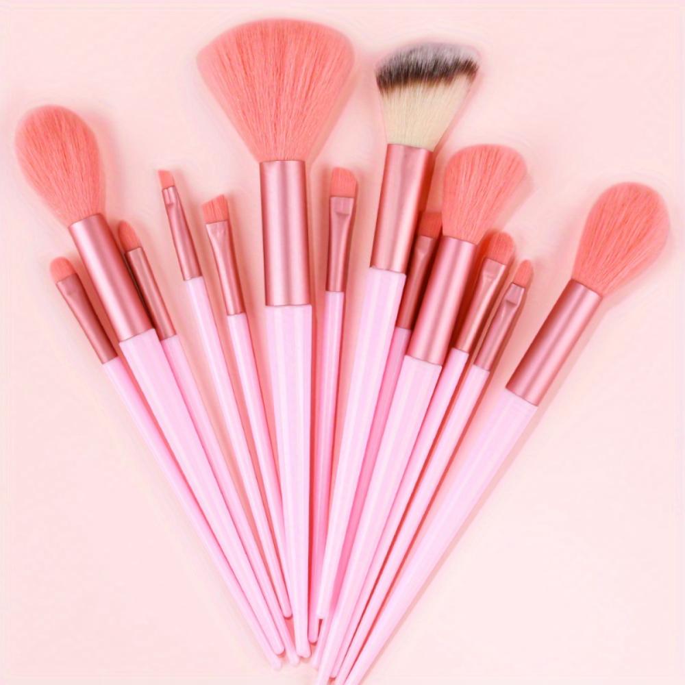 Makeup Brush Set Soft Fluffy Professional Cosmetics Foundation Powder Eyeshadow Kabuki Mixed Makeup Brush Beauty Tools Makeup Sponge Storage Bag