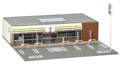 TOMYTEC TOMIX N Gauge Sklep Spożywczy 4235 Materiały Dioramy 7-Eleven
