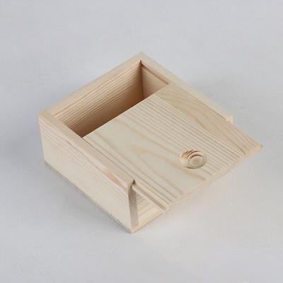 Jewelry Case With Slide Top Card Keeper Jewelry Organizer Case Beads Container Wooden Box Storage Box