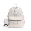 Schoolbag Korean Ins Wind Star Rabbit Backpack Female Cute Plush Pendant Student School Bag Versatile Large Capacity Backpack