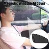 Side Window Sunshade Premium Magnetic Car Sunshade Foldable Mesh Design Uv-proof Protection for Windshield Side Windows Easy