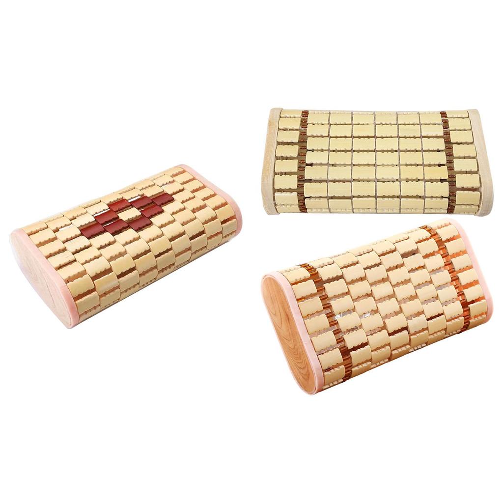 Bamboo Sauna Headrest Pillow Sauna Pillow Smooth Comfortable Handmade Hollow Pillow
