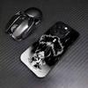 Anime D-Dark G-Gathering  Phone Case For iPhone17,16,15,14,13,12,11 Plus,Pro Max Colored Silver Plated Inside Cover