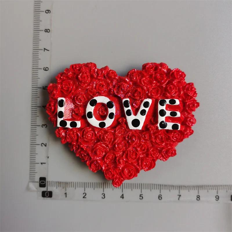 Каваї Серце Квітка Греція Тепло Тигр Магніт на холодильник Хелловін Форма Губ Мила Наклейка Магнітний Домашній Декор Подарунки для Мун Дітей