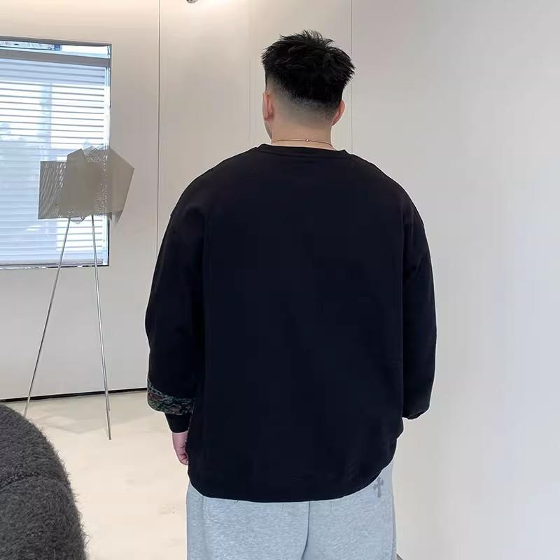 Ethnic Style Soft High Quality Fabric Wrinkle Resistant Men's Street Sports Casual Breathable Loose Fashion Trend Comfortable Long Sleeve Tops