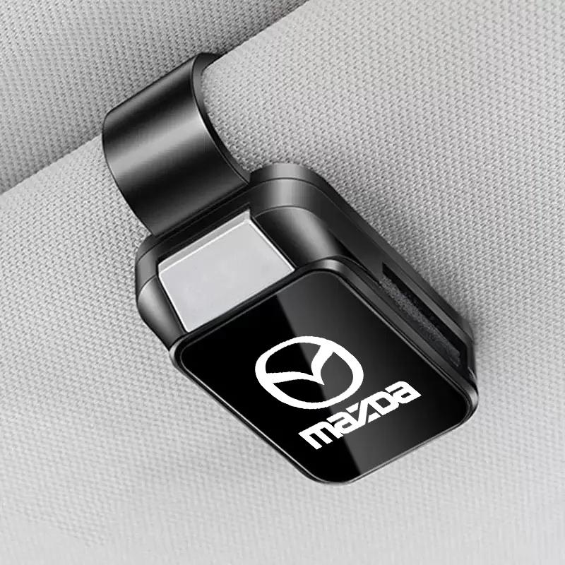 

Car Glasses Clip Multifunctional Sunshade Storage Clip Sunglasses Clip for Mazda 3 bk bl bj bn 323 Axela Atenza CX-3 CX-4 CX5