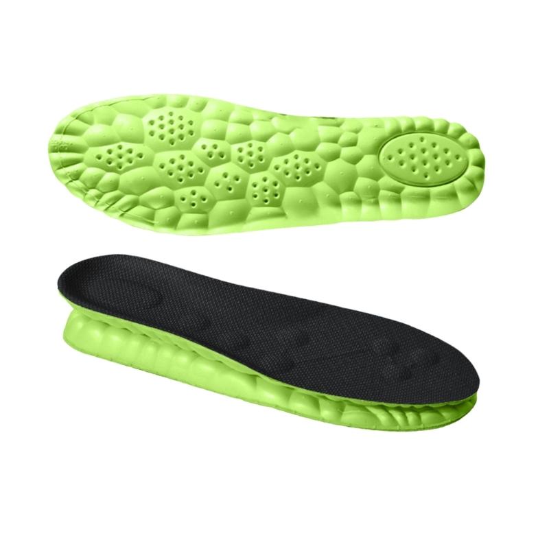 4D Cloud Comfort Insoles With Memory Foam And Arch Support For Whole Day Walking Or Standing Foot Pains Relief Unisex