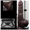 Wearable Realistic Silicone Dildo, Sliding Skin Feel Penis Toy with Strong Suction Cup, Multiple Sizes for Couples Women & Men