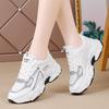 Dad Shoes Spring New Breathable Student Casual Shoes Ins Trendy Thick-soled Heightening Sports Shoes