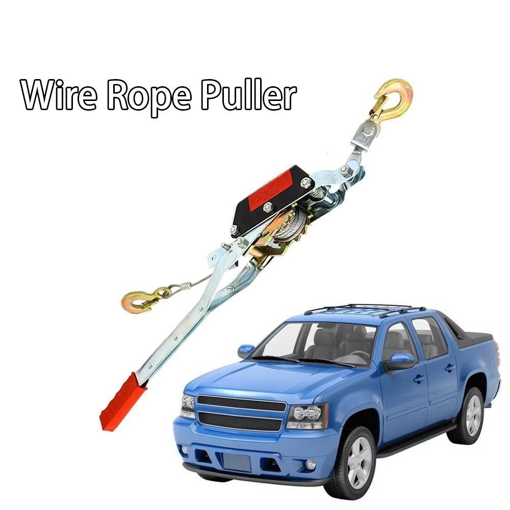 Doppelhaken Manuelle Winde Schwerlast Drahtseil Ratsche Handkraft Ziehgerät Zugoperationen