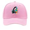 Abstract Neon Headphones Splash Artw Sandwich Baseball Cap Sun Cap Outdoor Workouts Hat