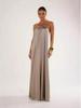 Elegant 2026 European and American Women's Open-Back Halter Beach Dress