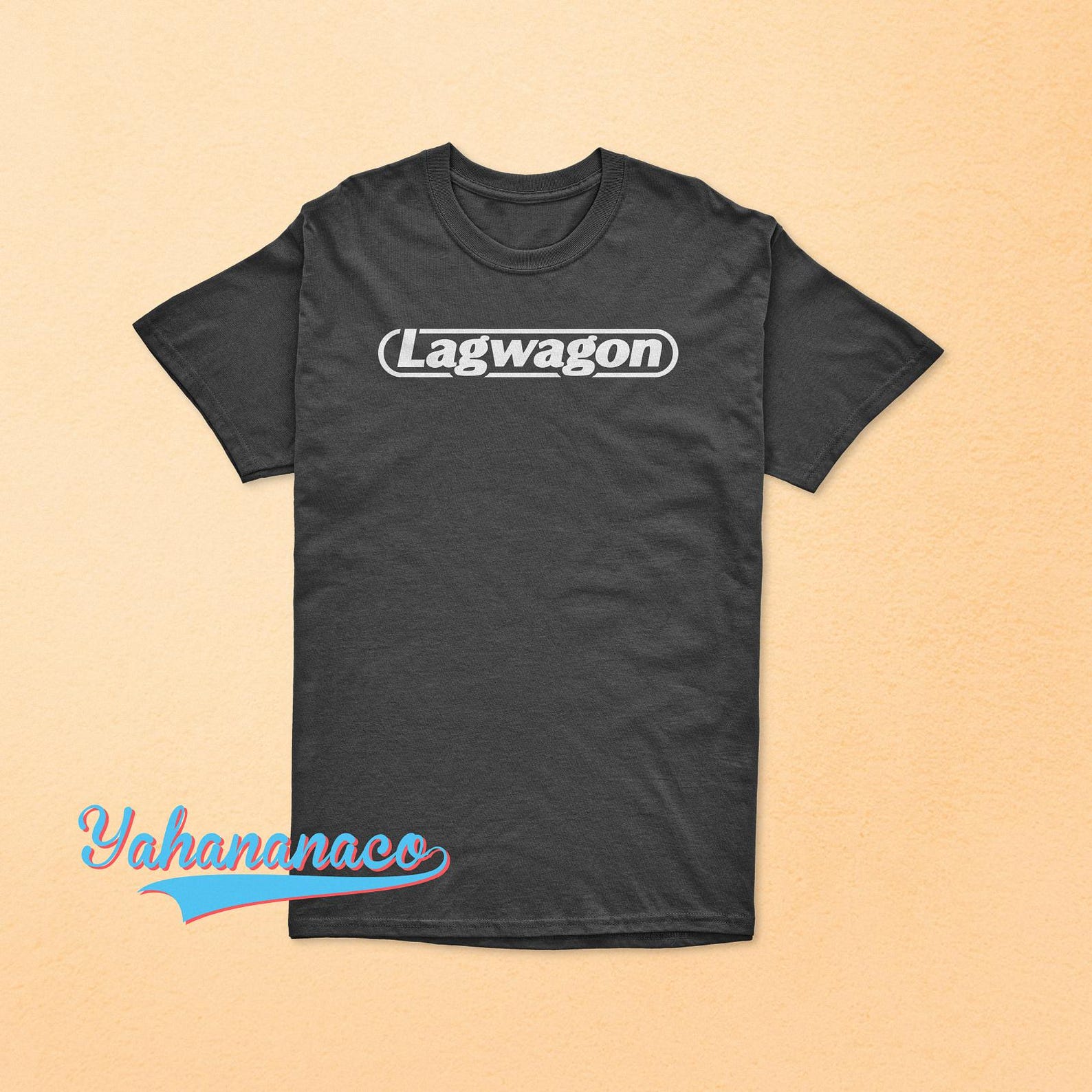 Lagwagon T-shirt American Punk Rock Band Skate Punk Joey Cape Music Band Gildan Black White Sport Grey Gildan T-shirt L
