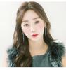 Bean Studs: Retro Five-Pointed Star Korean Tassel Earrings for Women
