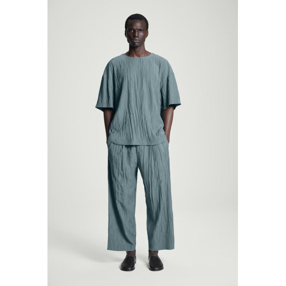 

COS Japan мятые широкие брюки