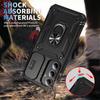 For Samsung Galaxy S25 Case TPU+PC Slide Camshield Kickstand Phone Cover