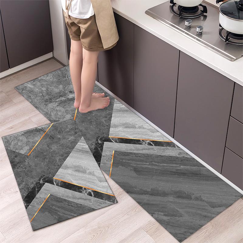 Tapis de cuisine de Style nordique Simple, à la mode, pour la maison, décoration de maison moderne