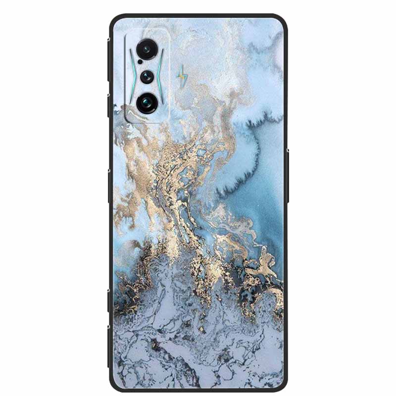 For Xiaomi Poco F4 GT Case Marble Soft Silicone Back Cover Phone Case for Xiaomi Poco F4 GT Coque 21121210G Protector Capa Funda