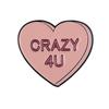 Trendsetting Vibrant And Heart Shaped Letter Brooch For Fashion Enthusiasts Collectors And