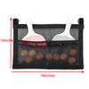 Table Tennis Racket and Ball Storage Bag with Open Mesh Design Efficient Organizer for Training and Recreational Play