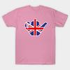T Shirt Women British Teapot Great Britain Uk United Kingdom Fla Harajuku Print Kawaii Tshirt Summer Short Sleeve Female T-Shirt Top Tee