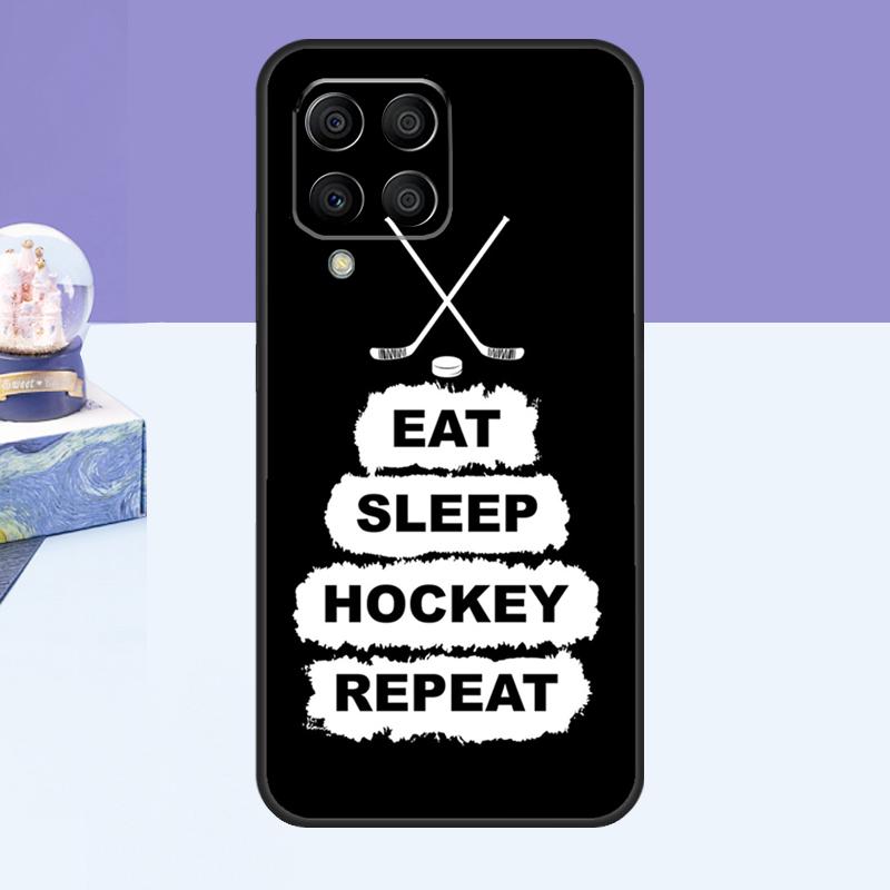 Ice Hockey Player Case For Samsung Galaxy M21 M31 M51 M20 M30s M13 M23 M33 M53 M14 M34 M54 M12 M32 M52 Cover