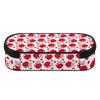 Pen Case Easy Open Zipper Roomy Interior 300D Polyester with Mesh Pocket Removable Divider and Pen Slots for Teens and Students