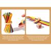 Baby Montessori Sensorisches Feinmotorik Spielzeug Farbe Kognitives Lernen Zählstäbe Spiel Pädagogisches Kinder Balance Holzspielzeug