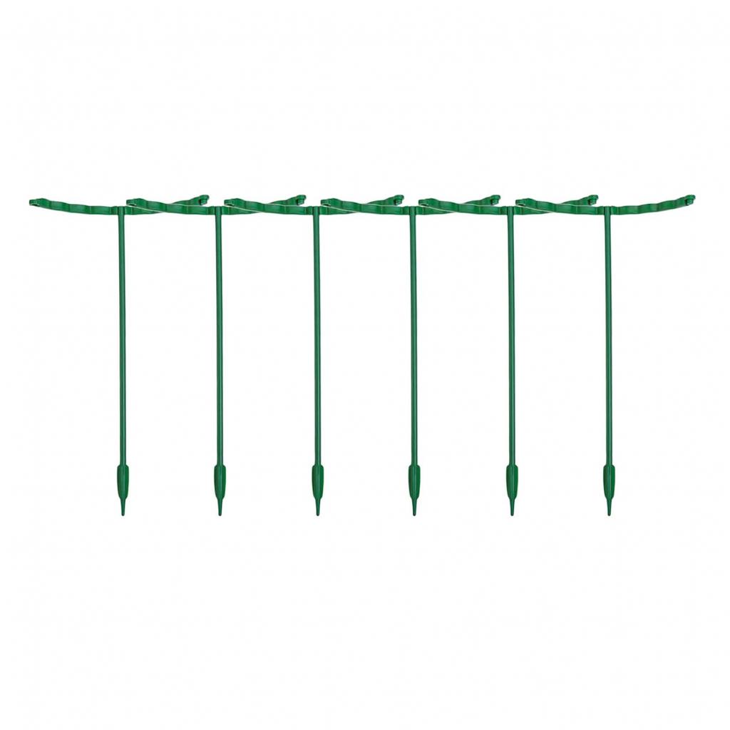 Green Garden Climbing Trellis for Roses Peonies and Cone Flowers 6PCS