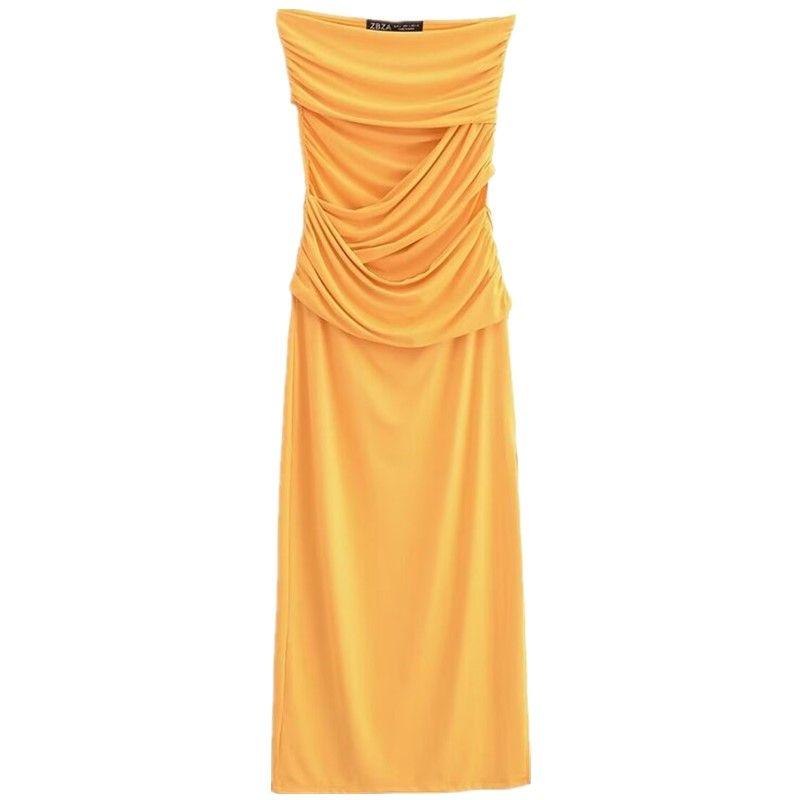 

Fashion Style 2024 Summer New Arrival Women s Clothing Stylish Silm Open Design Nylon Dress 3641353 Figure Color L