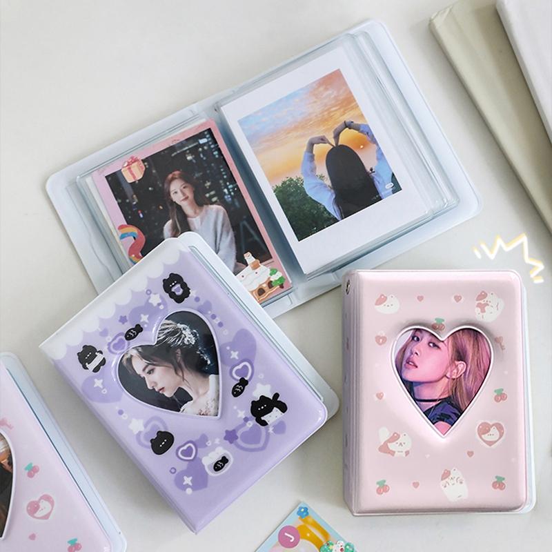 Pasta para Photocard Kpop 18 Páginas Álbum de Fotos de Idol Máquina de Encadernação Álbum de Fotos Livro de Colecionador de Cartões Suprimentos para Embalagem