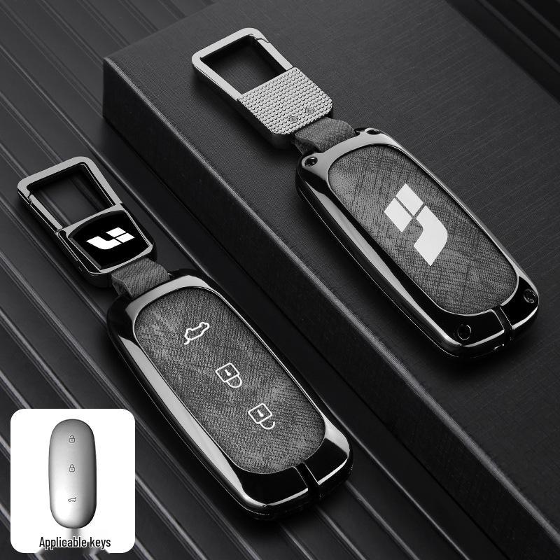 Ideal Key Case for L9/L8/L7/L6/Mega: Premium Car Accessory with Protective Shell and High-End Buckle