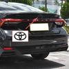 3D Car Logo Badge Front Head Grill Hood Bonnet Emblem For Toyota Corolla Camry Hilux Yaris RAV4 Rear Tail Bumper Trunk Accessory