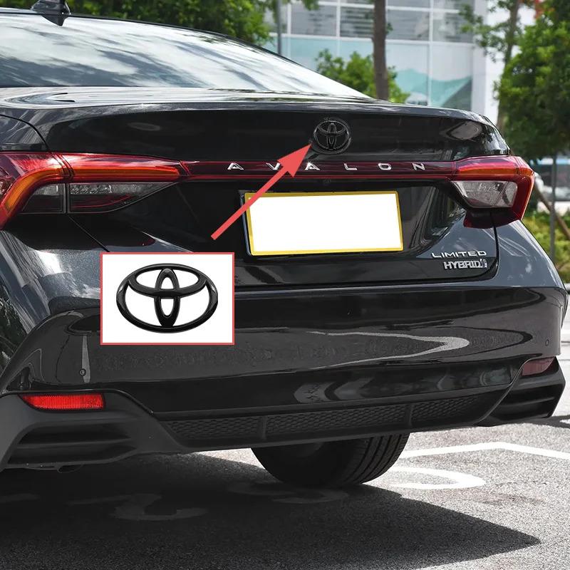 3D Car Logo Badge Front Head Grill Hood Bonnet Emblem For Toyota Corolla Camry Hilux Yaris RAV4 Rear Tail Bumper Trunk Accessory