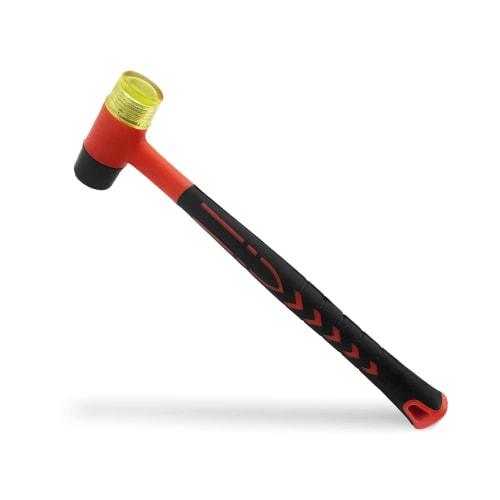 HOUSERAN Rubber Hammer, Plastic Hammer, Small Combination Hammer, Plastic Hammer, Mini, Small, 23mm
