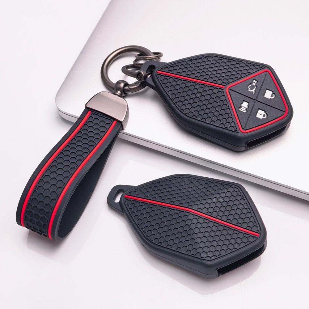 Key Case Cover for Haval H6 All with Keychain Protective Accessory Key Fob Protection Replacement Daily Use Car Remote Cover Key Shell Accessory