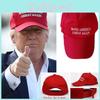 Make America Great Again Hat Donald Trump Black Baseball Cap Red Gift Unisex